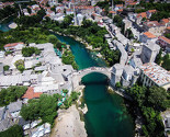 Ljepote Mostara iz zraka: Stari most, smaragdna Neretva i Stari grad