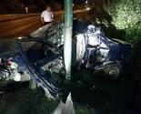 Saobraćajna nesreća na Ilidži, automobilom udario u stub