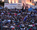 Atina: Oko 20.000 demonstranata dalo podršku referendumu