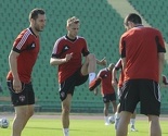 Spartak trenirao na Koševu, Harba sretan zbog uspjeha Olimpica