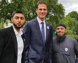 Asmir Begović na obilježavanju 20. godišnjice srebreničkog genocida u Londonu