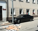 Nesreća u centru Konjica: Mercedesom udario u stub