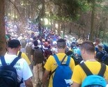 Uprkos vrućinama Marš mira protiče bez problema