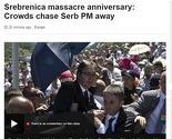 Strani mediji o Srebrenici: U fokusu napad na srbijanskog premijera Vučića