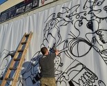 Videoprojekcija na fasadi Historijskog muzeja u Sarajevu posvećena Srebrenici