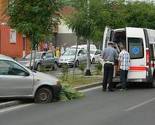 Sudar na zeničkoj magistrali: Vozač Fiata izgubio kontrolu i udario u kombi