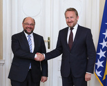 Izetbegović i Schulz: Prioritet je rješavanje socioekonomskih potreba građana