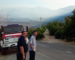 Vjetar razbuktava vatru kod Trebinja, traži se pomoć Oružanih snaga