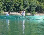 Veslački maraton: Drvenim čamcima niz Jablaničko jezero