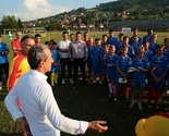 Baždarević posjetio učesnike Drugog međunarodnog kampa za nogometne golmane