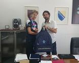 Rešidat primio Damira Rimca, osvajača bronzane medalje na Specijalnoj olimpijadi