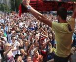 Šampionski doček za Amela Tuku u Zenici: U suzama održao govor