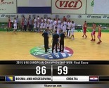 Eurobasket u Litvaniji: Bh. kadeti deklasirali Hrvatsku i plasirali se u četvrtfinale