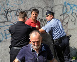 Tuzla: Radnici TTU-a se sukobili sa policijom ispred zgrade Vlade TK