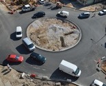 Gradnja kružnog toka u ulici Džemala Bijedića privodi se kraju