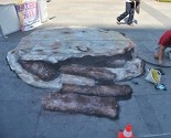 Treći dan Beton Festa: Velika porcija ćevapa osvanula naslikana na Trgu djece Sarajeva