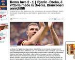 Talijanski mediji: Bosanska Roma nanijela historijski poraz Juventusu
