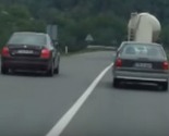 Žepče: Rizično preticanje kolone vozila i cisterne na punoj liniji