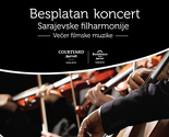 Sarajevska filharmonija za građane izvodi kompozicije kultnih filmskih hitova