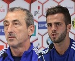 Baždarević: Moramo biti hrabri; Pjanić: Nastojat ću da budem opasan