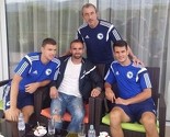 Amel Tuka posjetio Zmajeve, selektor mu rekao da zaduži opremu za trening
