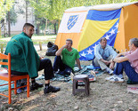 Članovi Sindikata solidarnosti 11 dana u šatorskom naselju