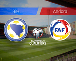 Tok utakmice: BiH - Andora 3:0