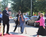 Grabar-Kitarović stigla u Banju Luku: Građani je pozdravili aplauzom