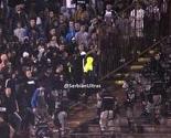 Neredi po završetku derbija Crvena zvezda - Partizan, dvojica navijača teže povrijeđeni