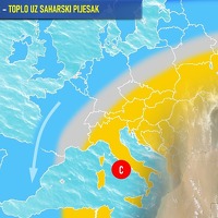 Klimatološko proljeće u BiH: Nestabilno i toplo vrijeme se nastavlja, a saharski pijesak zagađuje zrak