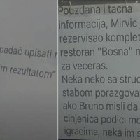 Kako se Željezničar motivisao za derbi: "Mirvić je rezervisao restoran za večeras"