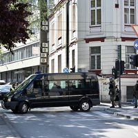 Jake policijske snage uoči dolaska delegacije NSRS u bivšu Dobrovoljačku ulicu u Sarajevu