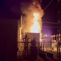 Na glavnoj trafostanici u Odžaku izbio požar, cijeli grad bez struje