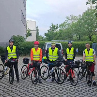Članovi biciklističkog tima iz Minhena krenuli na posebnu turu od Njemačke do Bosne i Hercegovine