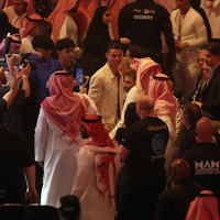 Ronaldo stigao na bokserski meč stoljeća, izazvao je veliku pažnju Saudijaca
