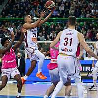 Bosna - Mega 60:35: Bosna nakon nevjerovatnog poluvremena ima plus 25 protiv Mege