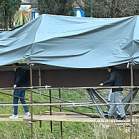 Most Ars Aevi u Sarajevu je uklonjen, ali to pojedince ne sprečava da prelaze preko opasne skele