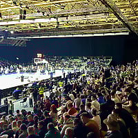 Pogledajte kako izgleda Zetra na novom euroligaškom spektaklu Dubai - Monaco