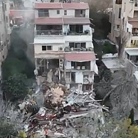 Footage emerges of destruction following Iranian attack on Haifa: Building collapsed, rescuers pulling people out