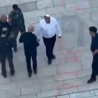 Israeli Minister Itamar Ben-Gvir entered the Al-Aqsa Mosque compound while Muslims were barred from entry.