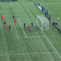 First time "Wenger's rule" on offside used, see how it looks in practice.