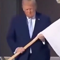 Iranians continue to mock Trump: AI video released showing him wearing a white flag and begging for forgiveness