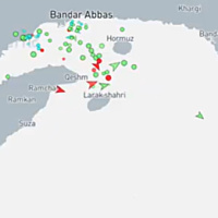 First passage of ships through the Strait of Hormuz recorded following U.S.-Iran ceasefire agreement.