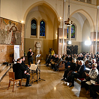 In Sarajevo, Napredak's traditional Easter concert was held: The audience enjoyed performances of classical music.