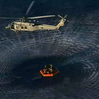 Astronauts return from journey around the Moon: They went farther than anyone has ever gone before.