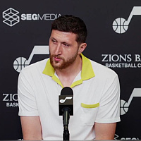 Nurkić responded to the question about continuing his career: I will leave everything to the agent, I want to stay with the Utah team.