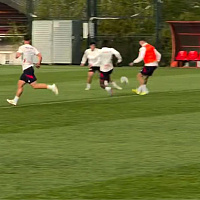 Watch Rade Krunić's masterful goal during Red Star's training session.