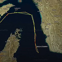 Americans return sanctioned Chinese ship from the Strait of Hormuz: This hasn't happened since the Cuban Missile Crisis.