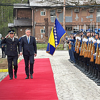 The Day of the Army of the Republic of Bosnia and Herzegovina was marked in Živinice, with Bećirović stating that NATO is a safe harbor for Bosnia and Herzegovina.