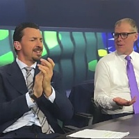 Ibrahimović u studiju FOX-a pustio Lepu Brenu, nogometne legende ga gledale u čudu